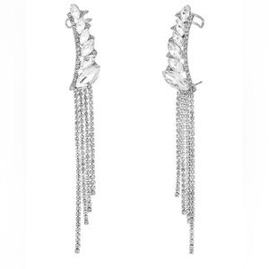Aaliyah Dangle Earrings with Cuff